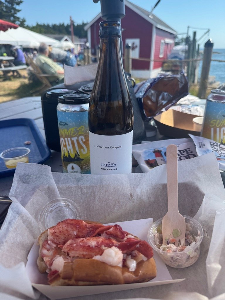Lunch in Maine